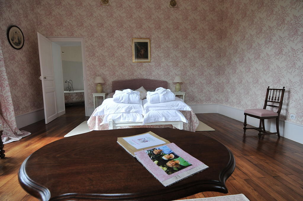 Bed and Breakfast La Demeure D'Aglae Villeneuve-sur-Allier Habitación foto