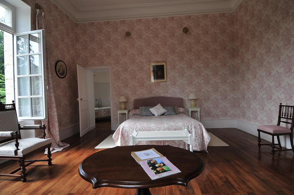 Bed and Breakfast La Demeure D'Aglae Villeneuve-sur-Allier Habitación foto